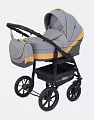 Детская коляска Rant Patio 3 в 1 Grey/yellow — Фото