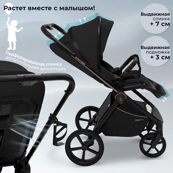 Детская коляска Sweet Baby Elegante Therma SBL 2 в 1 фото 1