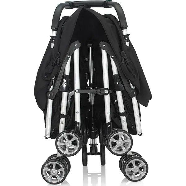 Детская прогулочная коляска для двойни и погодок Combi Spazio Duo, с рождения — как выглядит в жизни