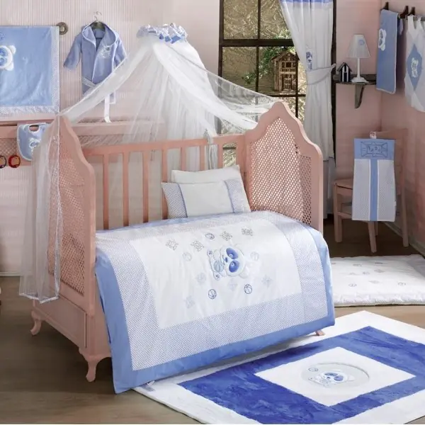 Комплект постельного белья Kidboo Panda 6 предметов фото 1
