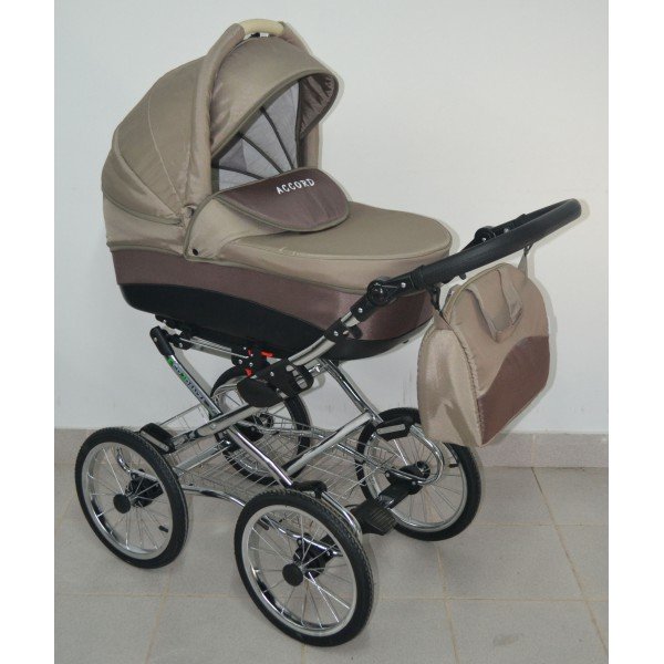 Фото Детская коляска Tutic Accord Classic Chrome 2 в 1, реальные фотографии клиентов | Коляски-Кроватки.Ру