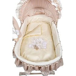 Набор постели в люльку Kids Fashion Family Bears, 6 предметов Набор постели в люльку Kids Fashion Family Bears, 6 предметов