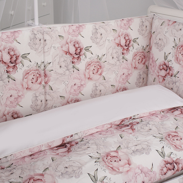 Комплект постельного белья Lepre Lovely Roses, 6 предметов фото 1