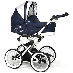 Детская коляска Dorjan Classic Alu Plus Butterfly 3 в 1 Детская коляска Dorjan Classic Alu Plus Butterfly 3 в 1