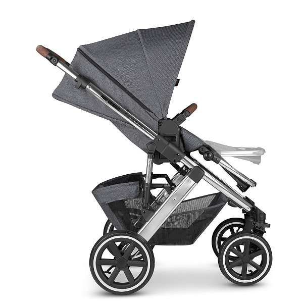 Детская коляска ABC-Design Salsa 4 Air 2023 2 в 1 на серебряной раме фото 11