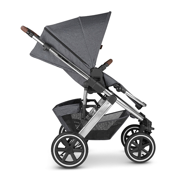 Детская коляска ABC-Design Salsa 4 Air 2023 2 в 1 на серебряной раме фото 6