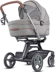 Детская коляска Inglesina Quad System 2 в 1 на шасси Quad Titanium Black Cognac Детская коляска Inglesina Quad System 2 в 1 на шасси Quad Titanium Black Cognac