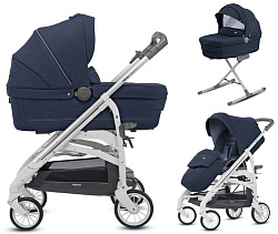 Детская коляска Inglesina Trilogy System Duo 2 в 1 на шасси Trilogy Slate White Детская коляска Inglesina Trilogy System Duo 2 в 1 на шасси Trilogy Slate White