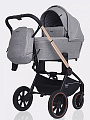 Детская коляска Mowbaby Zoom PU 2 в 1 на золотой раме Детская коляска Mowbaby Zoom PU 2 в 1 на золотой раме (beige
) — Фото