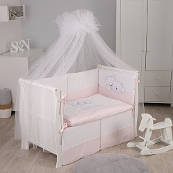 Комплект постельного белья Lepre Sweet Bears, 6 предметов Комплект постельного белья Lepre Sweet Bears, 6 предметов