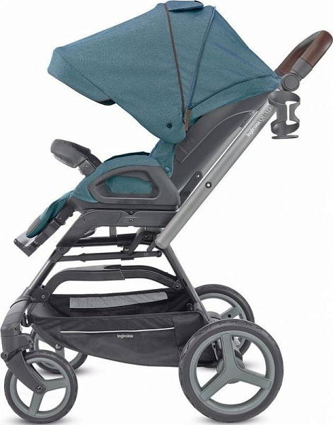 Детская коляска Inglesina Quad System 2 в 1 на шасси Quad Titanium Black Coffee фото 5