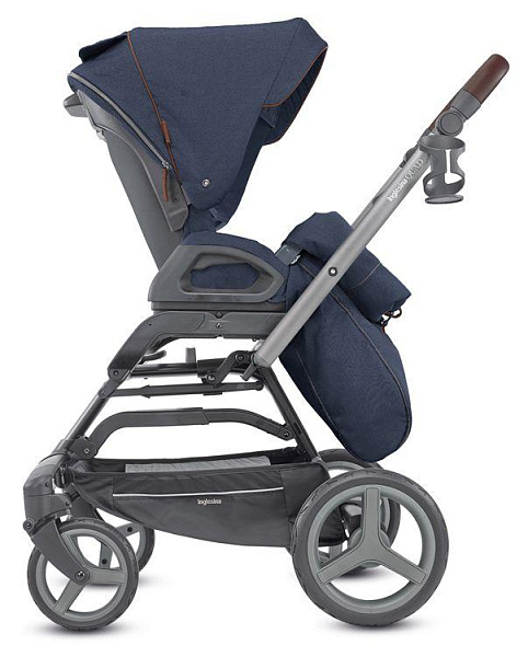 Детская коляска Inglesina Quad System 4 в 1 на шасси Quad Titanium Black Coffee фото 5