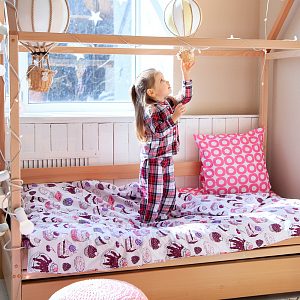 Детское постельное белье Pituso Пироженки 160x80, 3 предмета