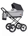 Детская коляска Riko Basic Bella Lux Classic 2 в 1 Детская коляска Riko Basic Bella Lux Classic 2 в 1 (02 серый
) — Фото