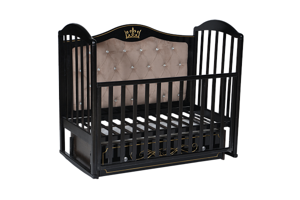 Детская кроватка Кедр Emily 4, универсальный маятник фото 1