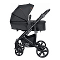 Детская коляска-трансформер Sweet Baby Comfort 2 в 1 на черной раме (Black
						
					) — Фото