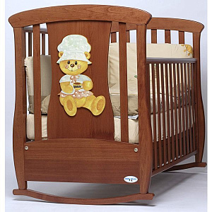 Детская кроватка Baby Italia Ivan con Orso качалка