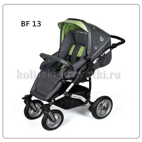 Фото Коляска Danny Sport 2 в 1 Butterfly из эко-кожи, реальные фотографии клиентов | Коляски-Кроватки.Ру